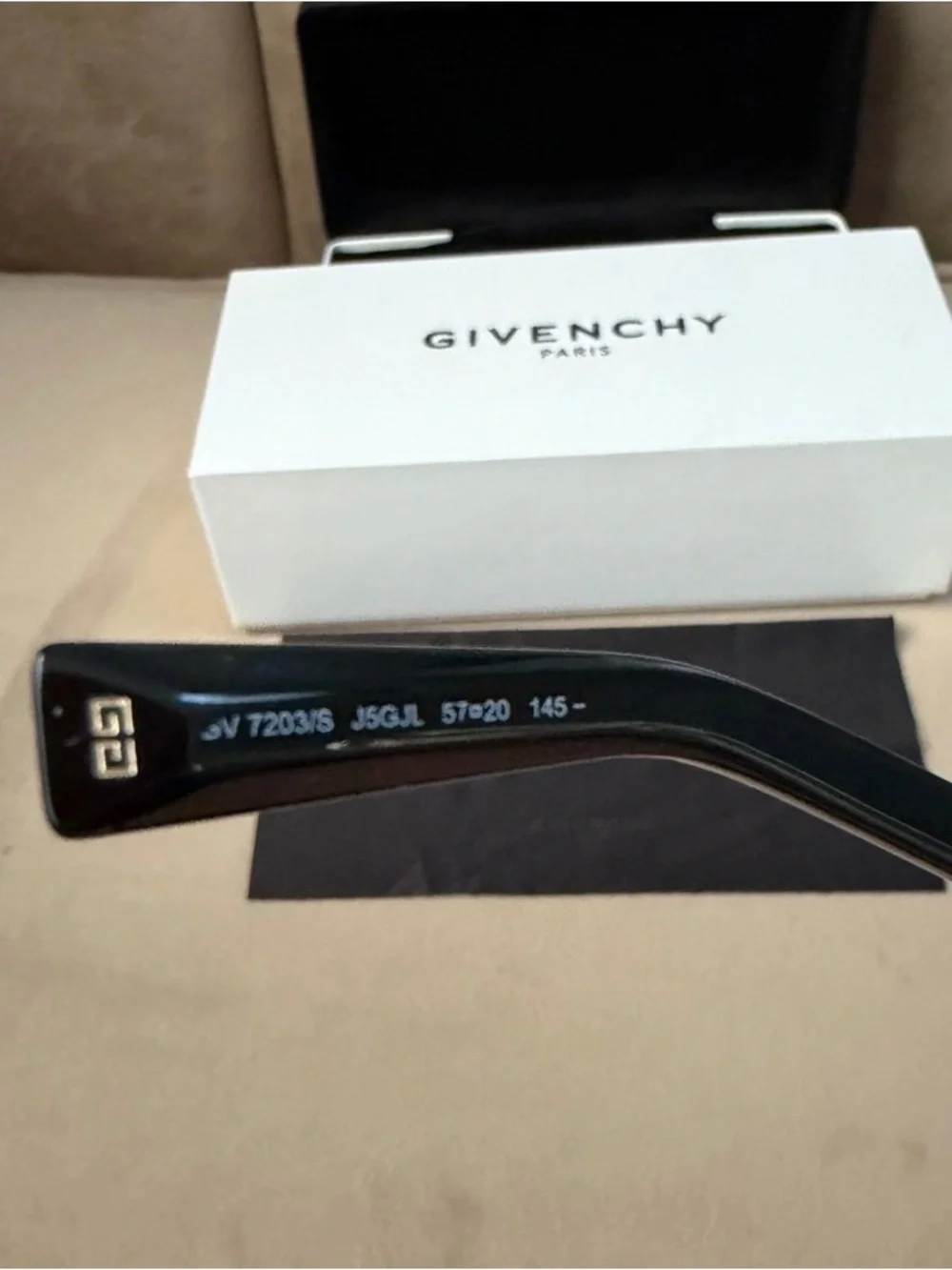 Givenchy Women's Brown Gradient Cat-Eye Sunglasses with Gold Accents